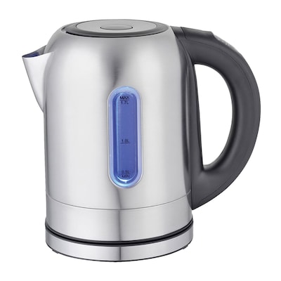 Stainless Steel Electric Cordless Tea Kettle (1.7-Liter) - Office