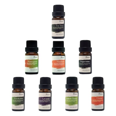 Pursonic® 8 Piece Pure Essential Aromatherapy Oils Gift Set (AO8)
