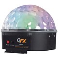 QFX® DL-601 DJ LED Light with USB/FM Radio, Black