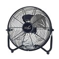 Vie Air 14 3-Speed Oscillating Floor Fan, Black (MEGA-VA12)