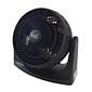 Vie Air 8" 3-Speed Oscillating Floor Fan, Black (91596357M)