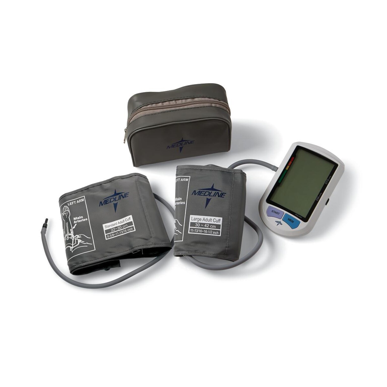 Medline Elite Automatic Digital Blood Pressure Monitor, Adult & Large Adult (MDS3001PLUS)