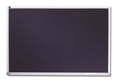 Quartet® Black Chalkboard, 4 x 6, Aluminum Frame