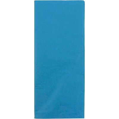 JAM Paper® Gift Tissue Paper, Bright Blue, 10 Sheets/Pack (1152346)