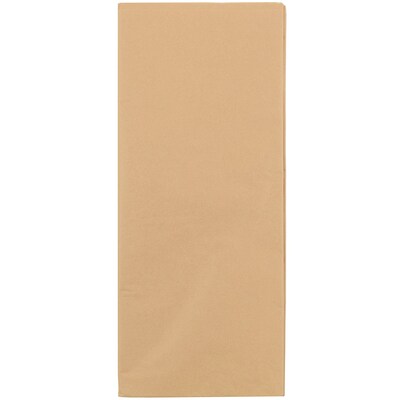 JAM Paper® Tissue Paper, Tan Brown, 10/Pack (1152350)