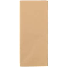 JAM Paper® Tissue Paper, Tan Brown, 10/Pack (1152350)