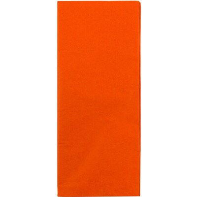 JAM Paper® Tissue Paper, Orange, 10/Pack (1152361)