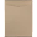 JAM Paper® 9 x 12 Open End Catalog Envelopes, Brown Kraft Paper Bag, 10/Pack (38288)