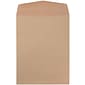 JAM Paper 9 x 12 Open End Catalog Envelopes, Brown Kraft Paper Bag, 100/Pack (6315446)