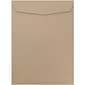 JAM Paper 10" x 13" Open End Catalog Envelopes, Brown Kraft Paper Bag, 10/Pack (6315603B)