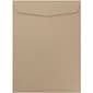 JAM Paper 10 x 13 Open End Catalog Envelopes, Brown Kraft Paper Bag, 100/Pack (6315603)