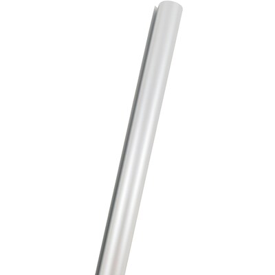 JAM Paper Wrapping Paper, 25 Sq. ft. x 30, Matte Silver Foil (277315968)