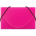 JAM Paper® Plastic Business Card Case, Pink, Sold Individually (291618969)