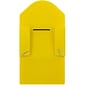 JAM Paper® Plastic Business Card Holder Case, Yellow Solid, Sold Individually (291618971)