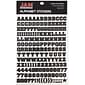 JAM Paper® Self-Adhesive Alphabet Letter Stickers, Black, 372/Pack (2132817353)