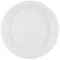 JAM PAPER Round Plastic Party Plates, 9, White, 2/Pack (925532691)