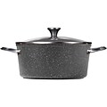 Starfrit 7.2 Quart Stock Pot with Lid, Black (SRFT060742)