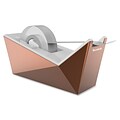 Scotch Desktop Tape Dispenser, Refillable, Copper