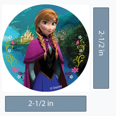 SmileMakers® Frozen Movie Stickers; 2-1/2”H x 2-1/2”W, 100/Roll