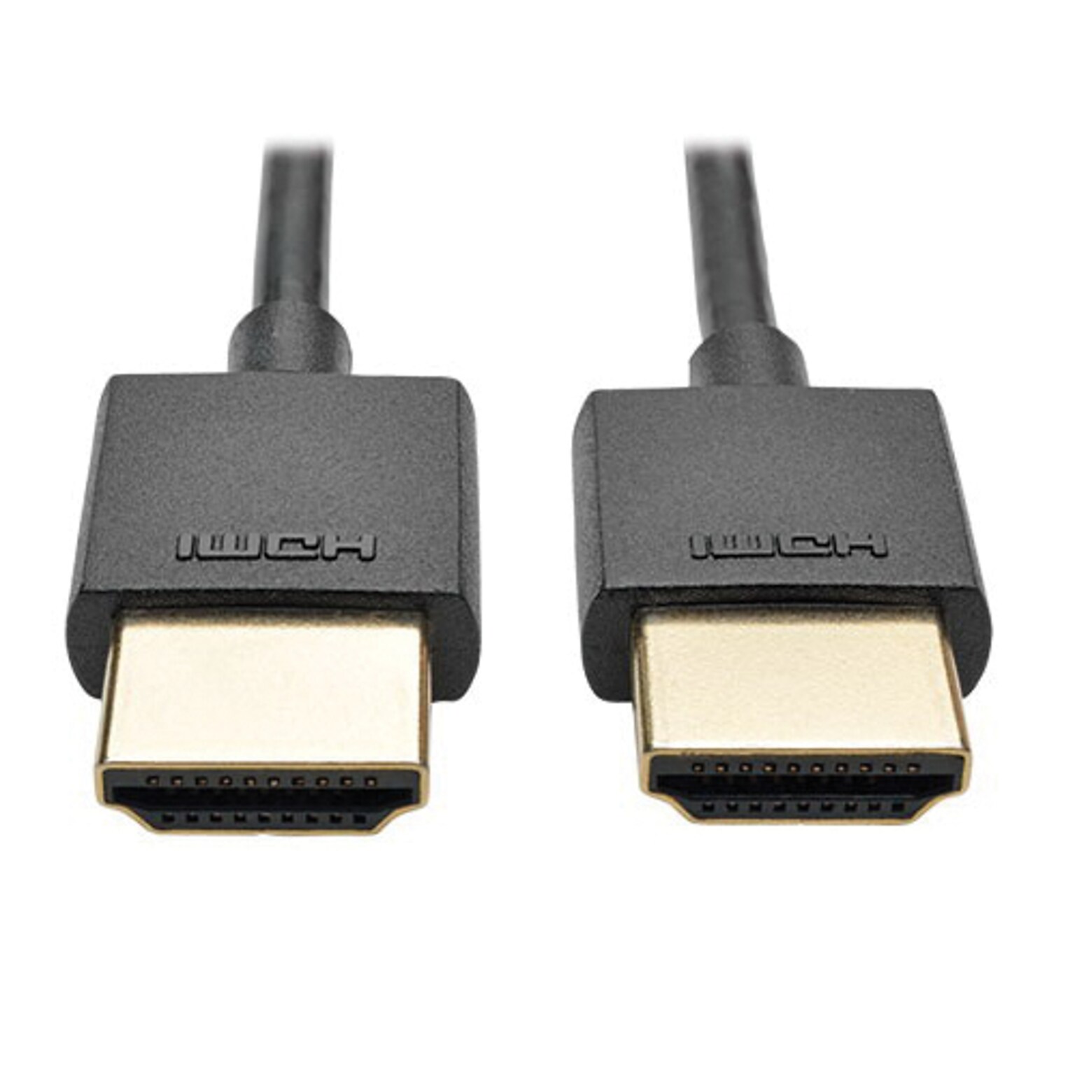 Tripp Lite 6 HDMI to HDMI Audio/Video Cable, Male to Male, Black (P569-006-SLIM)