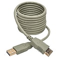 Tripp Lite U024 6 Hi-Speed USB 2.0 Type-A Male/Female Extension Cable, Beige (U024-006-BE)