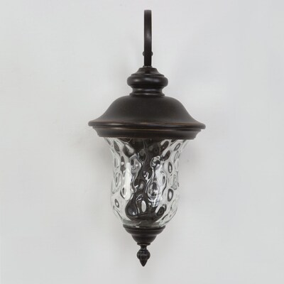 Yosemite Home Decor 14" x 10" Steel Wall Lantern
