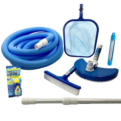 Swim Time™ Standard Pool Maintenance Kit For Above-Ground Pools, Blue