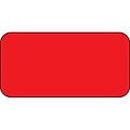 IFS Solid Color Sticker; 3/4H x 1-1/2W, Red, 500/Roll