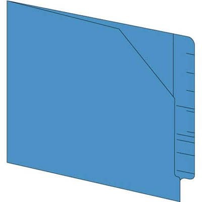 IFS 11-pt. ET Slash Pocket Folder; Dark Blue