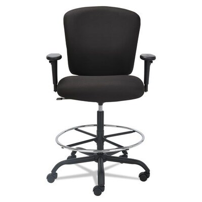 Alera Mota Series Big and Tall Task Stool, Black (ALEMT4610)