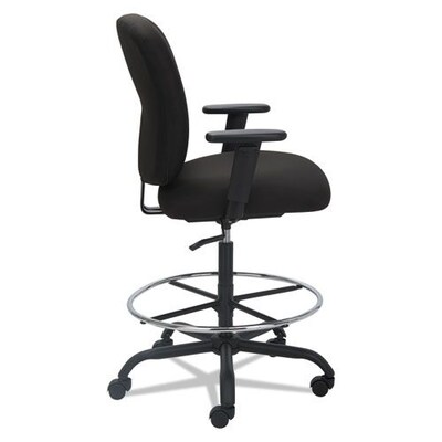 Alera Mota Series Big and Tall Task Stool, Black (ALEMT4610)