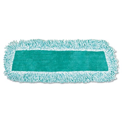 Rubbermaid® Microfiber Dust Mop Pads, Standard w/Fringe, 18in. (45.7 cm), 12/Count