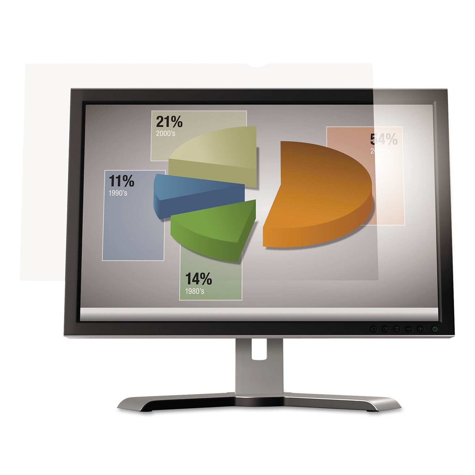 3M Anti-Glare Privacy Filter for 23.6 Widescreen Monitor, 16:9 Aspect Ratio (MMMAG236W9B)