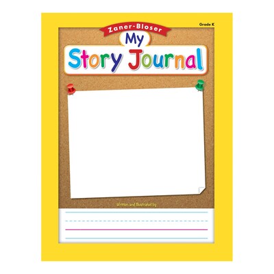 Zaner-Bloser® Story Journal, Grade K, 3/4" ruling