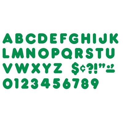 Trend® 4 Ready Letters®, Casual, Kelly Green