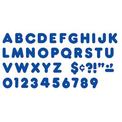 Trend® 4 Ready Letters®, Casual Royal Blue