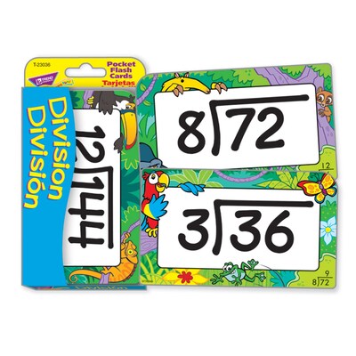 Trend® ESL & ELL Resources, Pocket Flash Cards, Division