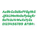 Green 4 Italic Uppercase/Lowercase Combo Ready Letters®