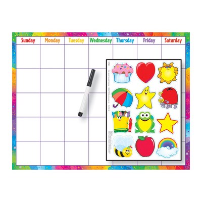 Trend® Wipe-Off® Calendar & Cling Kit, Accents
