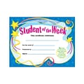 Student of the Week Certificate