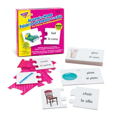 Trend® Fun-To-Know® Early Childhood Puzzles, Around-the-Home