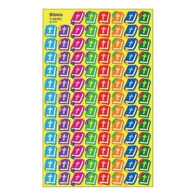 Trend Bibles superShapes Stickers, 816 CT (T-46701)