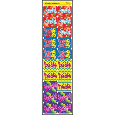Trend Wonderful Words Applause STICKERS, 100 ct. (T-47131)