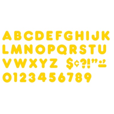 Trend® 2 Ready Letters®, Casual Gold
