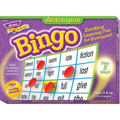 Bingo Games, Antonyms
