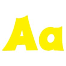 Trend Enterprises® Friendly 4 Uppercase/Lowercase Ready Letters® Combo Pack, Yellow