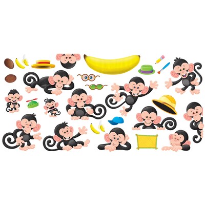 Carson-Dellosa Bulletin Board Sets, Monkey Mischief
