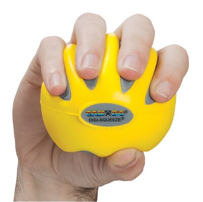 CanDo® Digi-Squeeze® Hand Exerciser; Small, Yellow, X-Light