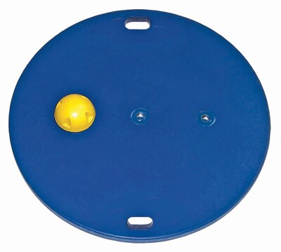 CanDo® Balance Board Combo™ 16 Circular Wobble/Rocker Board; 1H, Yellow