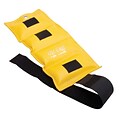The Deluxe Cuff® Ankle and Wrist Weight; 7 lb, Lemon